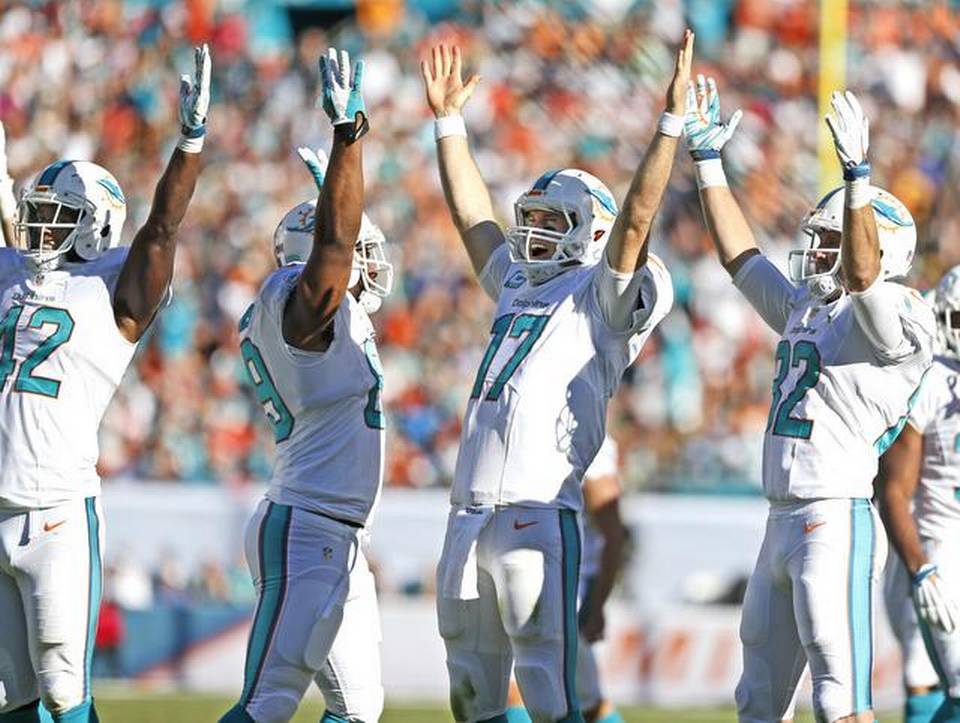 phins celebrate